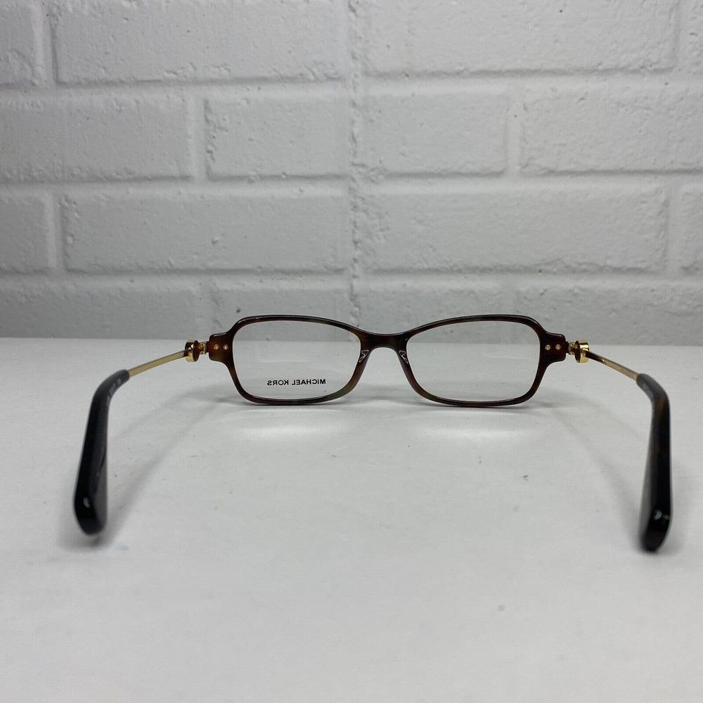 Michael Kors MK 8023F 3135 Abela V Rectangle‎ Dark Havana Womes Eyeglasses H2481 - Picture 4 of 8